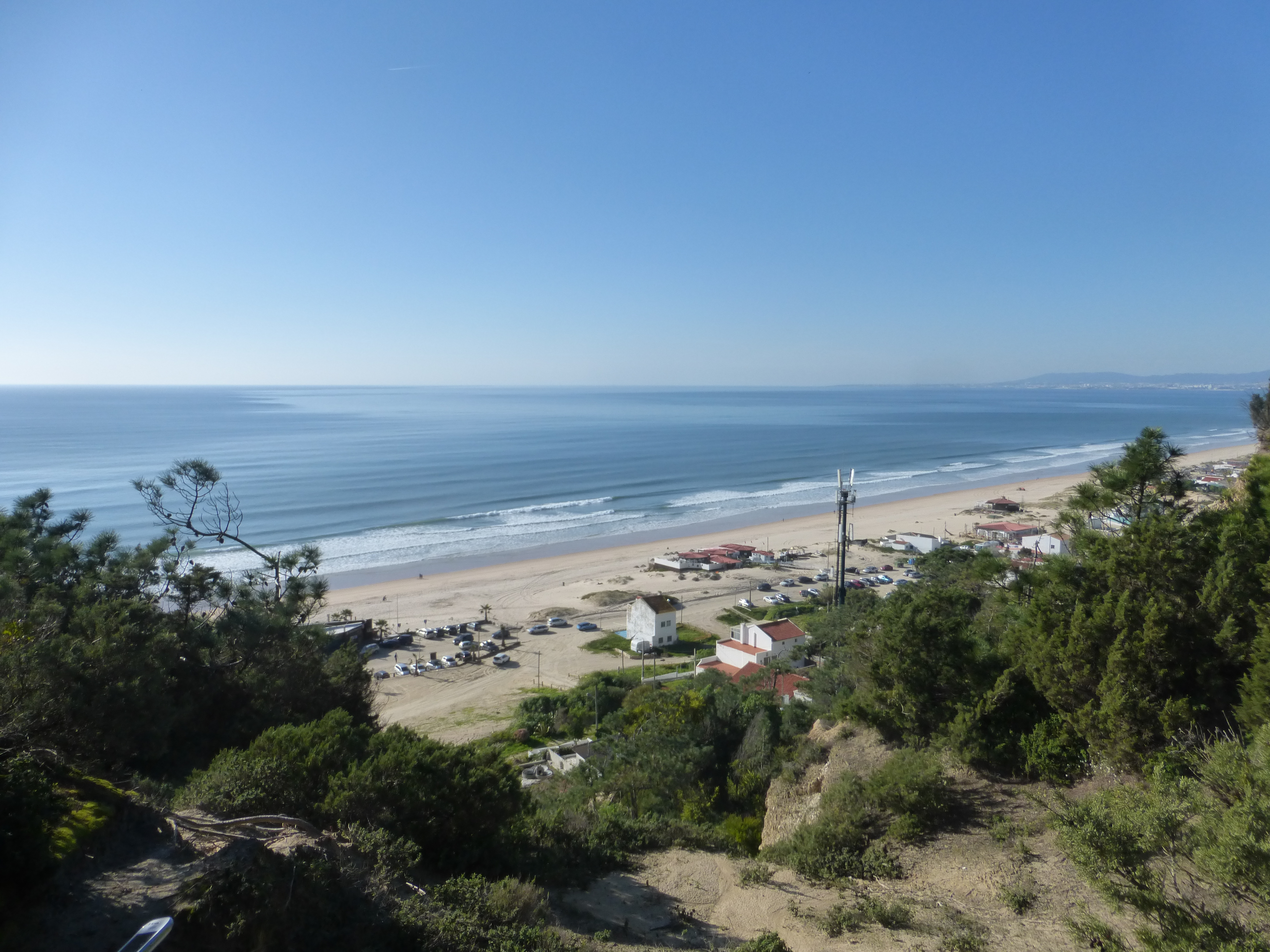 Naar het strand vanuit Lissabon